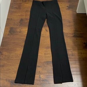Ribbed flare leggings